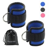 2pcs Doestyle Ankle Straps, Maximize Cable Machine Workouts with Durable Cuffs for Ab, Leg & Glute Exercises, Fitness Equipment for Women & Men