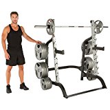 IRONMAN Triathlon X-Class 1500 lb High Capacity Light Commercial Squat Rack