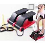 New Air Stepper Climber Fitness Machine Resistant Cord (DVD included) （Item#251388）