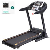 Wakrays Folding Electric Motorized Treadmill Portable Running Gym Fitness Machine