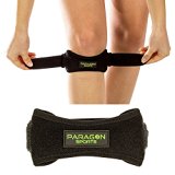 Patellar Tendon Strap / Knee Support Strap for Runnning, Basketball, Stairs Climbing / Pain Relief for Jumper’s Knee/ Adjustable Knee Band for Fitness, Outdoor, Indoor Sports (2 pack)