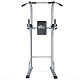 Bestmart INC Sports Products Fitness Exercise Equipment Power Tower Pull Up Bar Adjustable Height