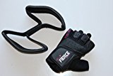 Womens Weightlifting Gloves plus FREE Padded Figure 8 Lifting Straps for Powerlifting-Gym-Crossfit-Weight Training-Biking-Cycling-Best for Comfort-Grip and Callus Protection-WashableFREE Fox Fierce Fitness Workout for Women Ebook