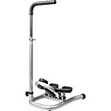 Taiwan Present GUNBELL Fitness Step Machine Pro Leg Stretcher with Adjustable Handle Bar, Flexible Stretch Level & LCD Display