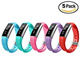 Fitbit Alta Bands,Greeninsync(TM) Class Textured Finish Fitbit Alta Accessory Replacement Bands Large 10 set W Metal Clasp Unique Design Fatener for Man Women Kids