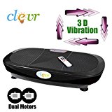 New Clevr Dual Motor Full Body Oscillation Vibration Platform Fitness Machine