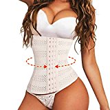 Gotoly Plus Size Long Torso Waist Trainer Fitness Body Shaper For Hourglass (XL, Beige)