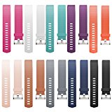 Band for 2016 Fitbit Charge 2 HR, Accessories Replacement Sport Fitness Band for Fitbit Charge 2, Pack of 10, Small