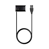 TreasureMax Replacement USB Charger Charging Cables Compatible for Fitbit Alta Wireless Activity Bracelet/Fitbit Alta Bracelet Sport Arm Band