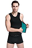 NonEcho 10mm Neoprene Men’s Vest with Zip for Weight Loss, Muscle Building, Cardio Endurance and Core Strength