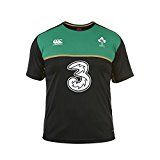 Ireland IRFU Poly Training Tee 6 Nations 2016 – Black