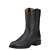 Ariat Men’s Heritage Roper Western Cowboy Boot, Black, 10.5 M US