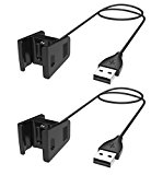 Fitbit Charge 2 Replacement Charging Cable, BeneStellar 2-Pack 55cm Charger Cord for Fitbit Charge 2