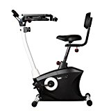 Loctek Exercise bike Desk bike Office Cardio Indoor Stationary Workstation Cycling with Laptop Upright bike