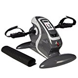 Ivation Fitness Motorized Electric Mini Exercise Bike/Pedal Exerciser With Bonus Mat – Works Both Legs & Arms