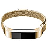 Metal Accessory Band for Fitbit Alta Gold