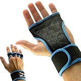 Mava Sports Kettlebell Gloves for Gym Workouts – Hand Wrap Pullup Bar Gloves