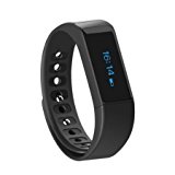 Fitness Tracker Smart Bracelet,Vcall I5 PLUS Waterproof Bluetooth Activity Tracker Smart Band Wristband with OLED Touch Screen Sports Pedometer Health Sleep Monitor for iPhone Android Phones(Blue)