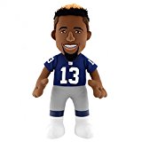 NFL New York Giants Odell Beckham Plush Figure, 10, Blue by Bleacher Creatures