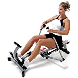 Sturdy Steel Frame Construction Stamina Body Trac Glider. With Comfortable Molded Seat and Oar-like Rowing Arms. Easy Assembly to Be Used Right Away! Also Easily Folds so Less Effort! Ideal for You!