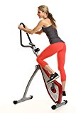 Vertical Spin Trainer: Unique New Spin Bike That Combines An Elliptical & Stepper In One Machine. Features 3 Degrees Of Activation That Works Your Abs, Core, Buns Hips & Thighs.