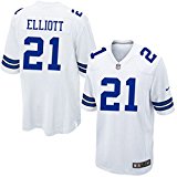 Ezekiel Men Football 21 Elliott Game White Jersey M by CARSONSPOR