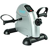 Pedal Exerciser by Vive – Best Portable Medical Exercise Peddler – Low Impact, Small Exercise Bike for Under Your Office Desk – Designed for Either Hands or Feet – 1 Year Guarantee