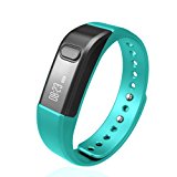 Fitness Tracker Smart Bracelet, Vcall I5 S Waterproof Bluetooth Smart Band Wristband Activity Tracker with Sports Pedometer Health Tracker and Sleep Monitor(Blue)