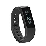 Fitness Tracker Pedometer SHONCO I5 Plus Waterproof Bluetooth Activity Tracker Smart Sports Band Bracelet Wristband with Touch Screen Calories Counter Health Sleep Monitor for iPhone Android Phones