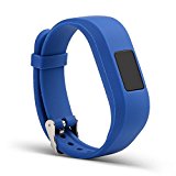 ECSEM Replacement Bands and Straps for Garmin vivofit JR, [fits 6~8.5 inch wrists], Dark Blue