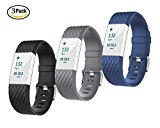 For Fitbit Charge 2 Bands, TreasureMax Replacement Band with Metal Clasp for Fitbit Charge 2 Band / Charge 2 Fitbit / Fitbit 2 / Charge 2 Bands / Fitbit Charge 2, No Tracker