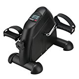 Mini Exercise Bike Cycle Pedal Fitness Arm and Leg Exerciser with LCD Display Home Gym