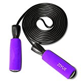 Fitness Jump Rope Premium Speed Rope for Crossfit WOD, Boxing and Fitness (Violet)