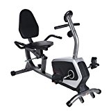 Easy Adjustable Seat Recumbent Bike w/ 300 lb Capacity by Sunny Health & Fitness – SF-RB4616