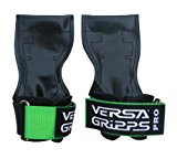 Versa Gripps PRO Glove Weight Lifting Straps Hooks [Misc.] (Neon Lime Green/Black, xlarge)
