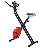Ancheer Magnetic Upright Exercise Bike with Hand Pulse Sensors/LCD Screen