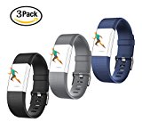 For Fitbit Charge 2 Bands,CreatGreat Silicone Replacement Band for Charge 2/Fitbit Charge 2 Band/Fitbit Charge 2