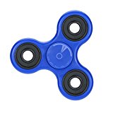 Toplay Fidget Spinner Toy Stress Reducer Ceramic Bearing – Perfect For ADD, ADHD, Anxiety, and Autism Adult Children (Blue)