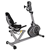 Sunny Health & Fitness Recumbent Bike SF-RB4631 with Arm Exerciser and 350 LB Capacity
