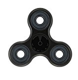 Toplay Fidget Spinner Toy Stress Reducer Ceramic Bearing – Perfect For ADD, ADHD, Anxiety, and Autism Adult Children (Black)