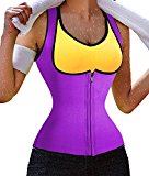 hot sweat bodysuit non sleeve costume sexy body (S, Purple)