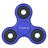 U-Goforst Spins Last for 2mins Fidget Spinner Ceramic Bearing Fidget Toy EDC with Gift Box- for Superior (Blue)