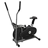 Gracelove Elliptical Bike 2 IN 1 Cross Trainer Exercise Fitness Machine Home Gym Workout