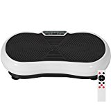 Best Choice Products Full Body Vibration Platform W/ Remote Control Fitness Exercise Machine- White