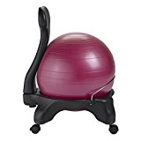 Gaiam Balance Ball Chair, Fuchsia