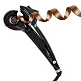 SexyBeauty Professional Steam Hair Curler Curling Iron Automatic Styling Curler Machine Tool(black)