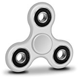 ApexPower EDC Tri Fidget Spinner Spinning 3 mins Finger Stress Reducer Toy for Boring, Anxiety, Focusing, ADHD, Autism
