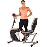 Fitness Reality R4000 Magnetic Tension Recumbent Bike with Workout Goal Setting Computer