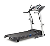 Electric Fitness SpaceSaver Treadmill Sports Exercise Cardio Training Home Gym LCD Display Tracks, Speed, Time, Distance, Calories Burned, Folds Vertically, for Storage, Maximize Workout Space