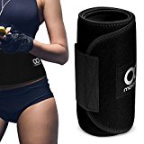 Waist Trimmer, Maxboost Premium Weight Loss Ab Belt for Men & Women [Black, Extra Large] Workout Sweat Enhancer Exercise Adjustable Wrap for Stomach – Enjoy Sweet Abdominal Muscle & Back Support
